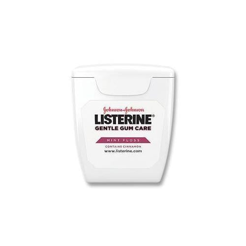 Johnson & Johnson 44022 Listerine Gentle Gum Care Dental Floss Fluoride Mint 5yd 144/Bx Johnson & Johnson 44022 Listerine Gentle Gum Care Dental Floss Fluoride Mint 5yd 144/Bx